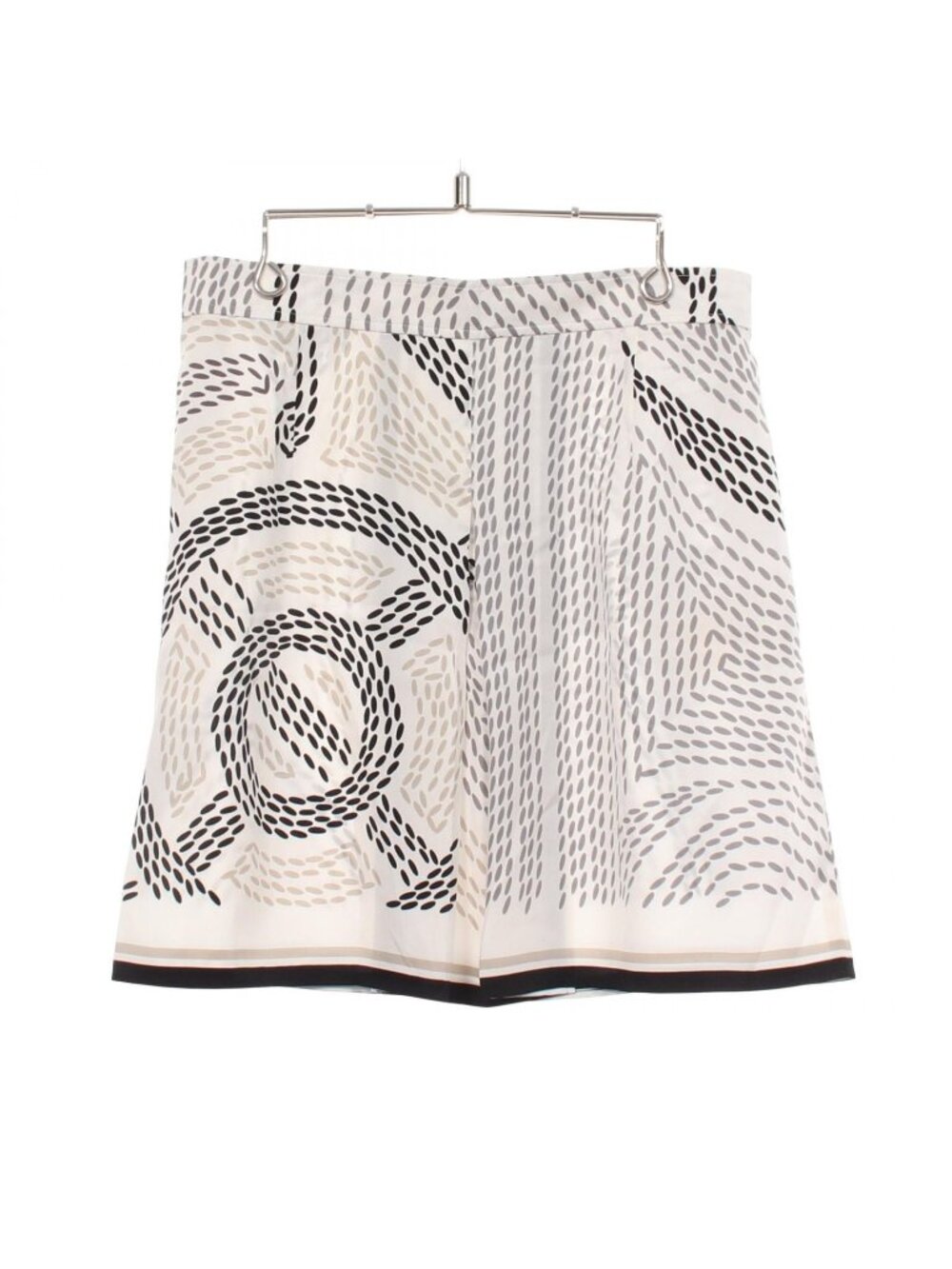 Hermes Skirt Eperon D'or Point Sellier Silk